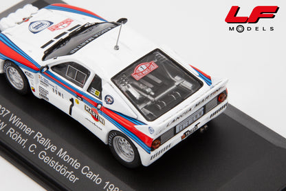 modellino lancia 037 rally cmr 1:43 motore