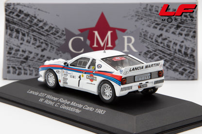 modellino lancia 037 rally cmr 1:43 posteriore