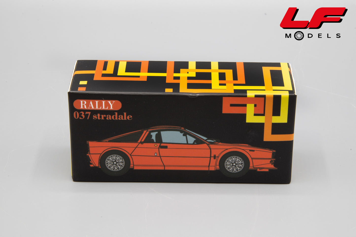modellino lancia rally 037 stradale laudoracing 1:64