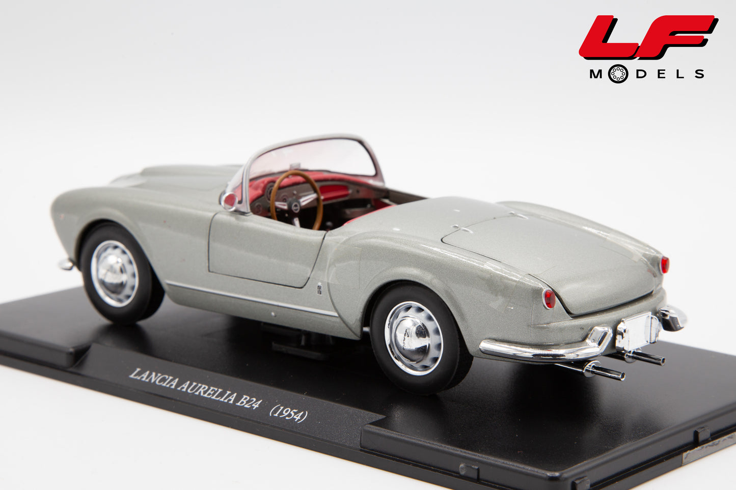 modellino lancia aurelia edicola 1:24 vista posteriore