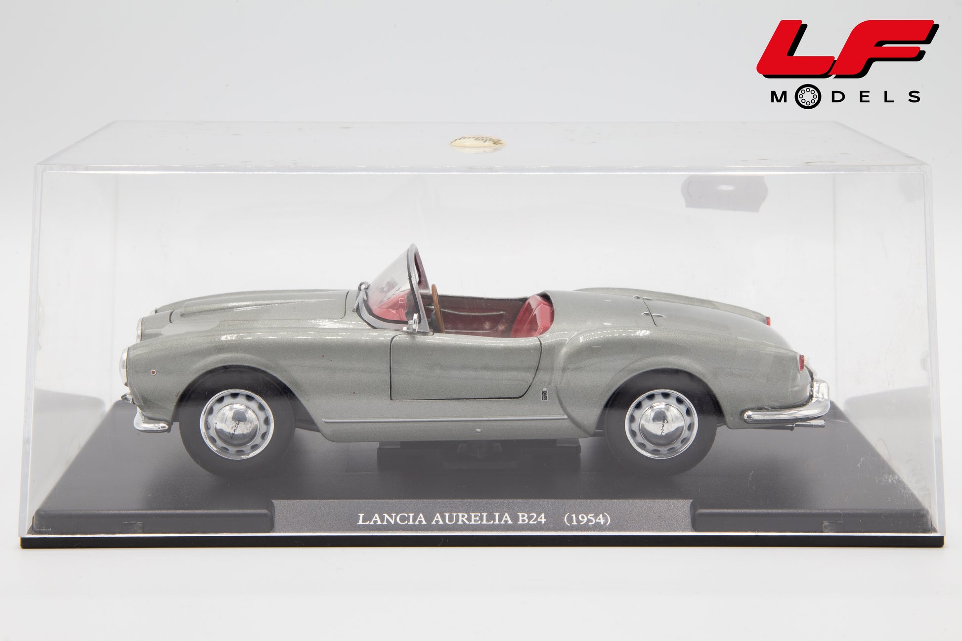 modellino lancia aurelia edicola 1:24 vista teca