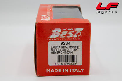 modellino lancia beta best 1:43 scatola