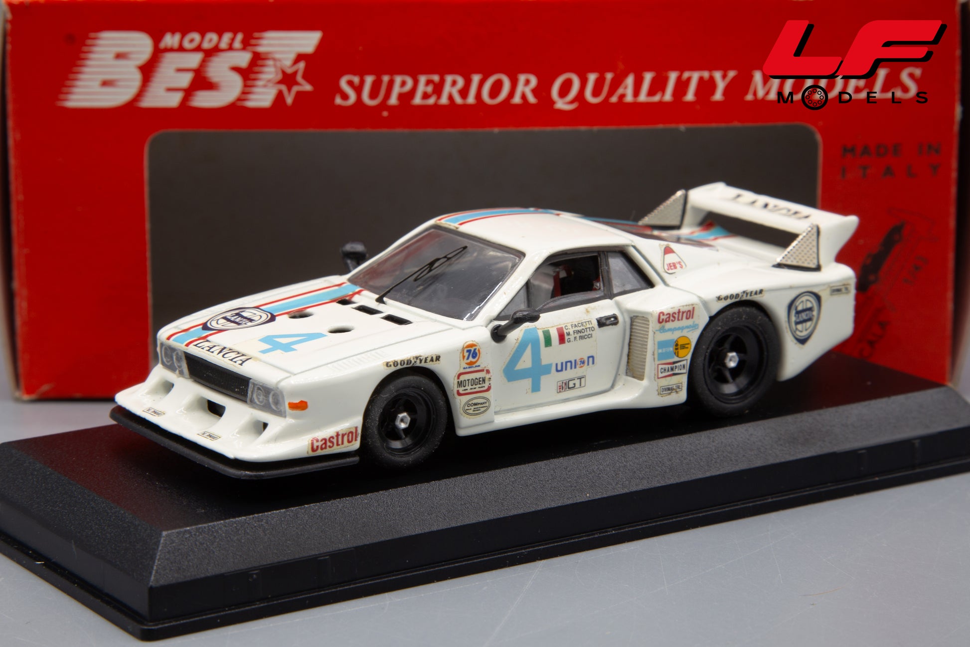 modellino lancia beta best 1:43 frontale