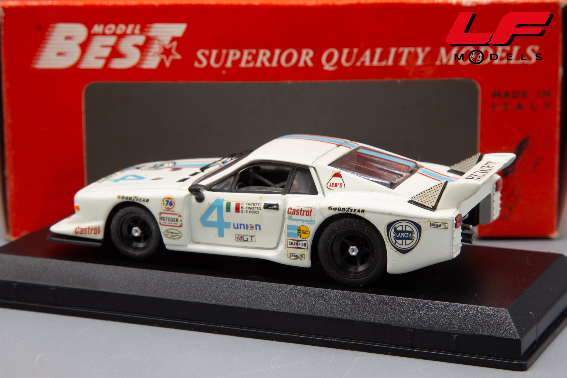 modellino lancia beta best 1:43 posteriore