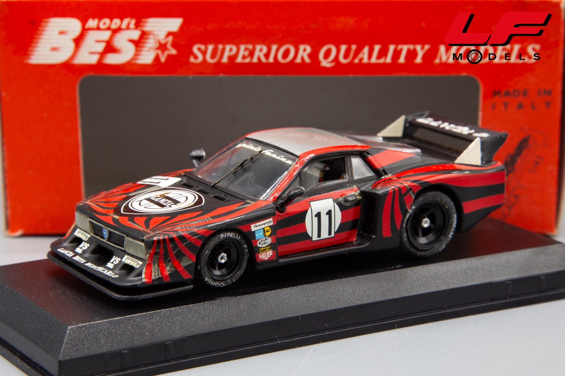 modellino lancia beta best 1:43 frontale