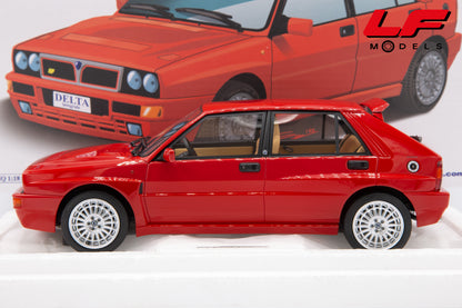 modellino lancia delta evo ii laudoracing 1:18 LM220B vista laterale