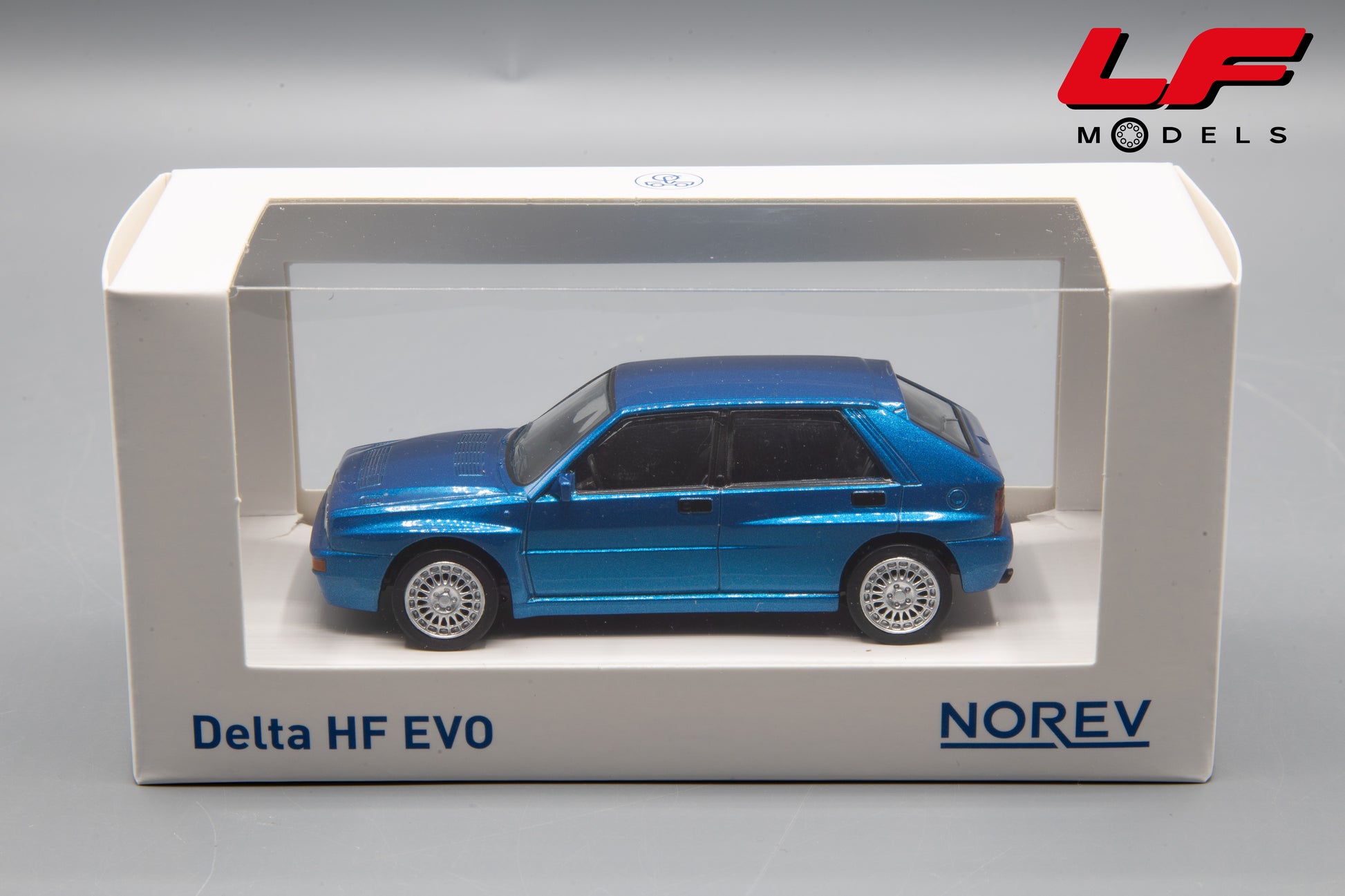 modellino lancia delta norev 1:43 scatola