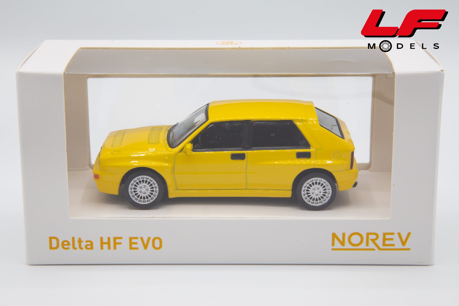 modellino lancia delta hf evo2 norev 1:43