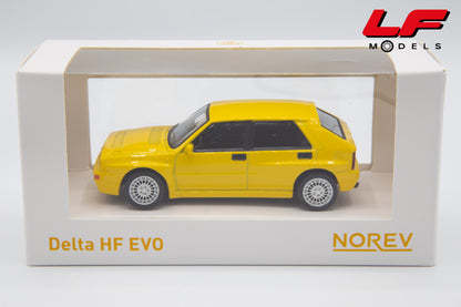 modellino lancia delta hf evo2 norev 1:43