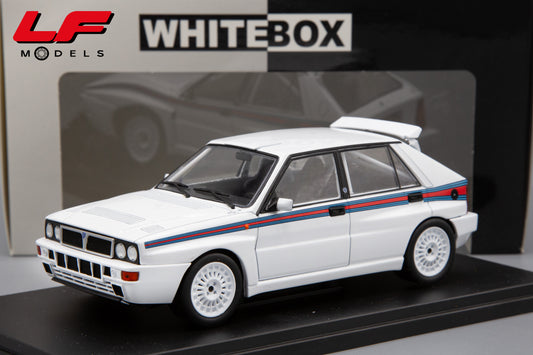 modellino lancia delta martini whitebox 1:24