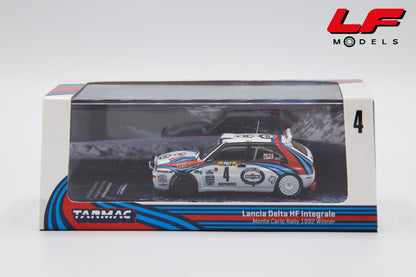 modellino lancia delta rally tarmac 1:64 scatola