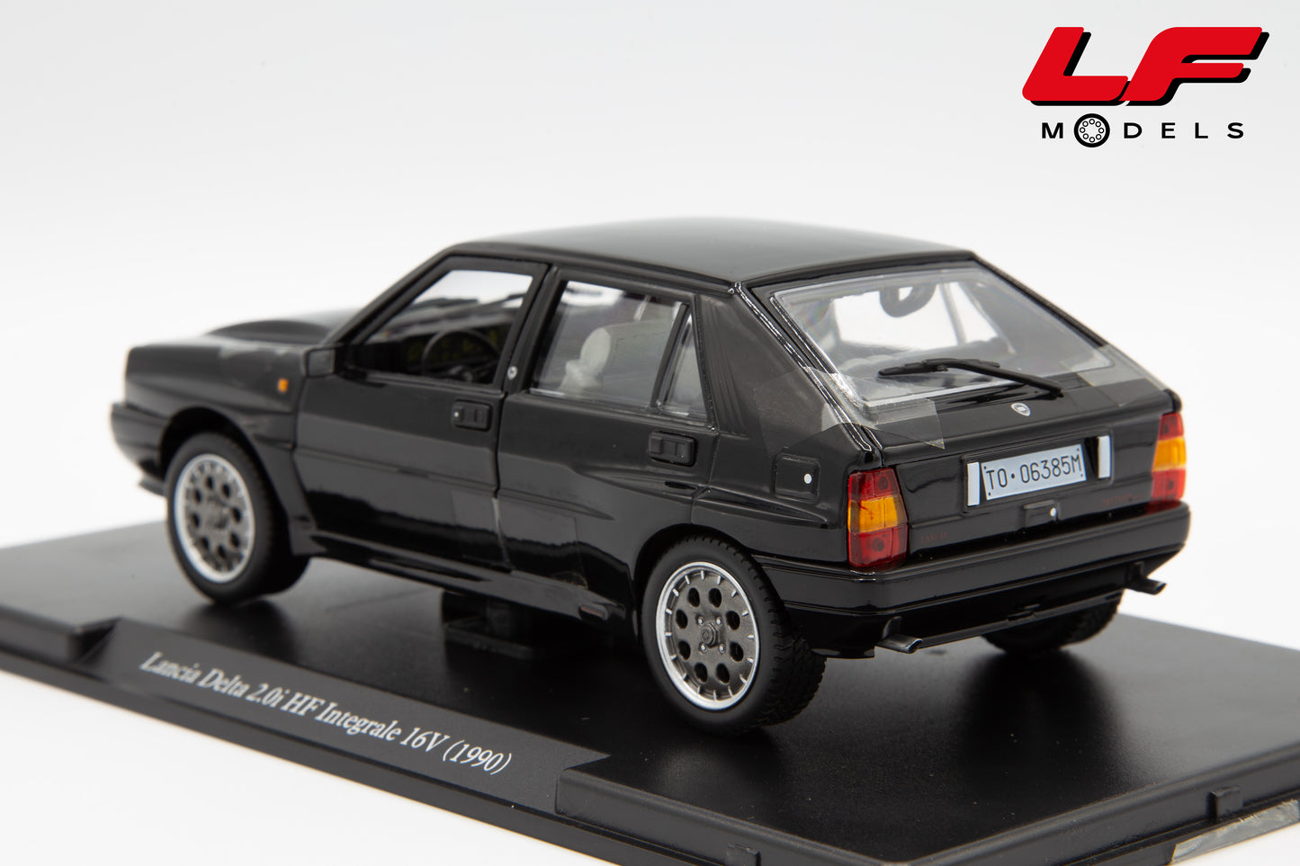 modellino lancia delta 1:24 edicola posteriore