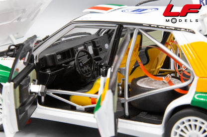 modellino lancia delta rally montecarlo kyosho 1:18 interni