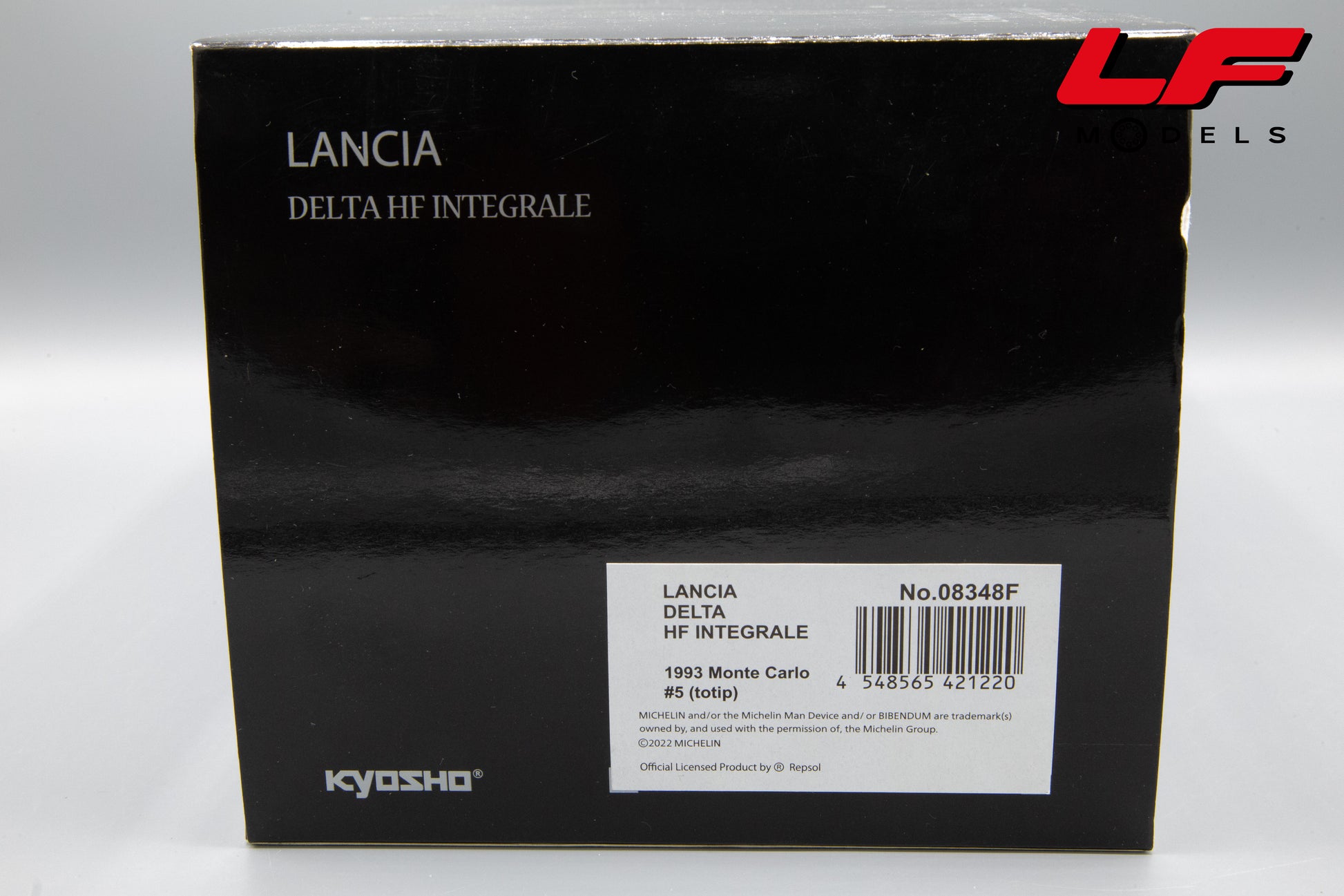 modellino lancia delta rally montecarlo kyosho 1:18 scatola