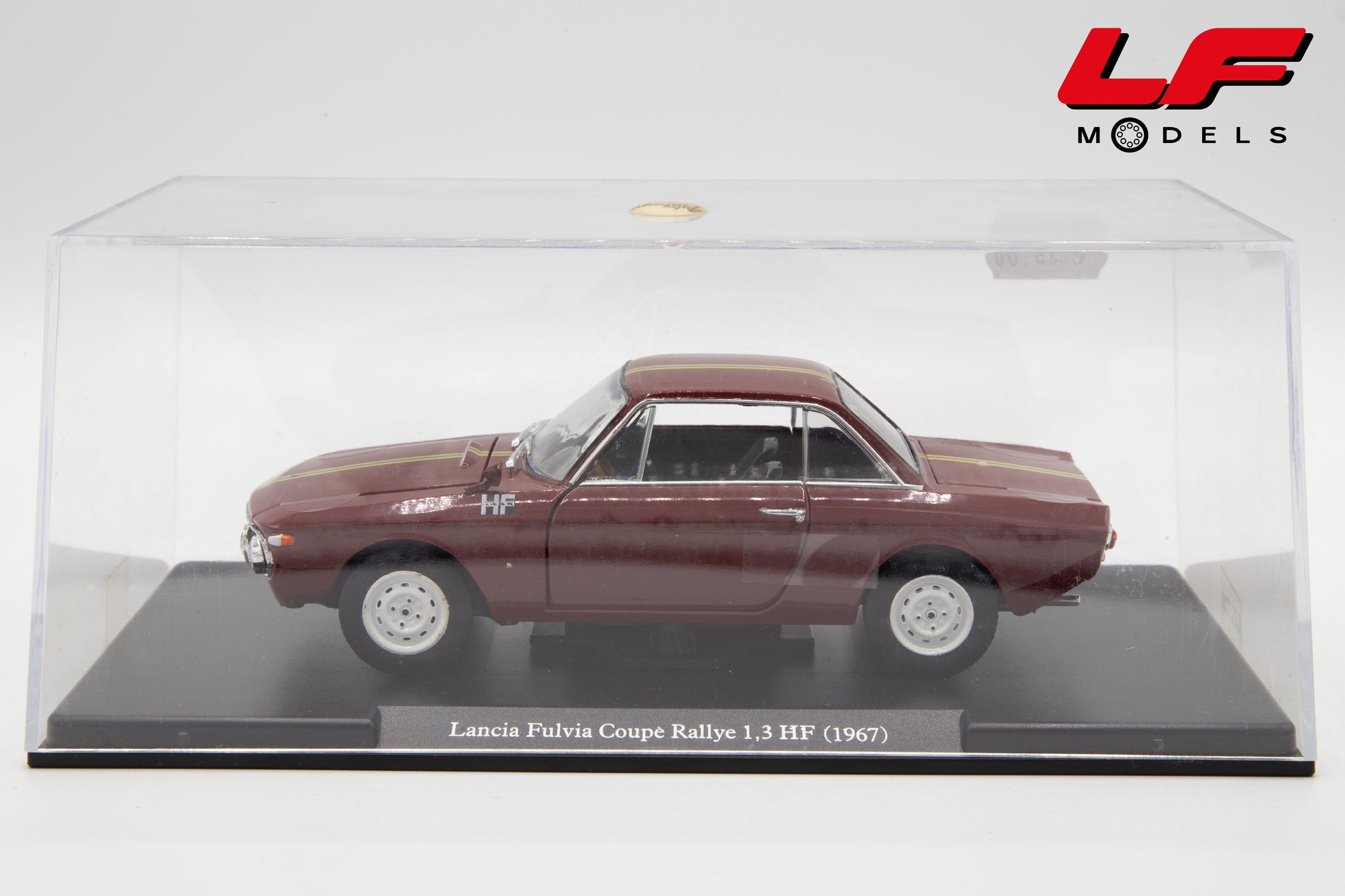 modellino lancia fulvia edicola 1:24 vista teca