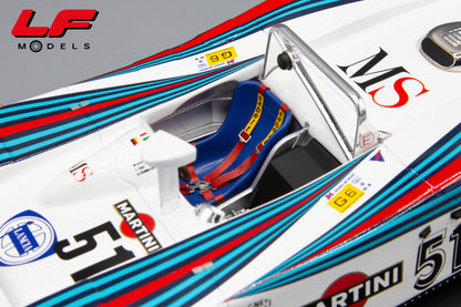 modellino lancia lc1 24h le mans spark 1:18