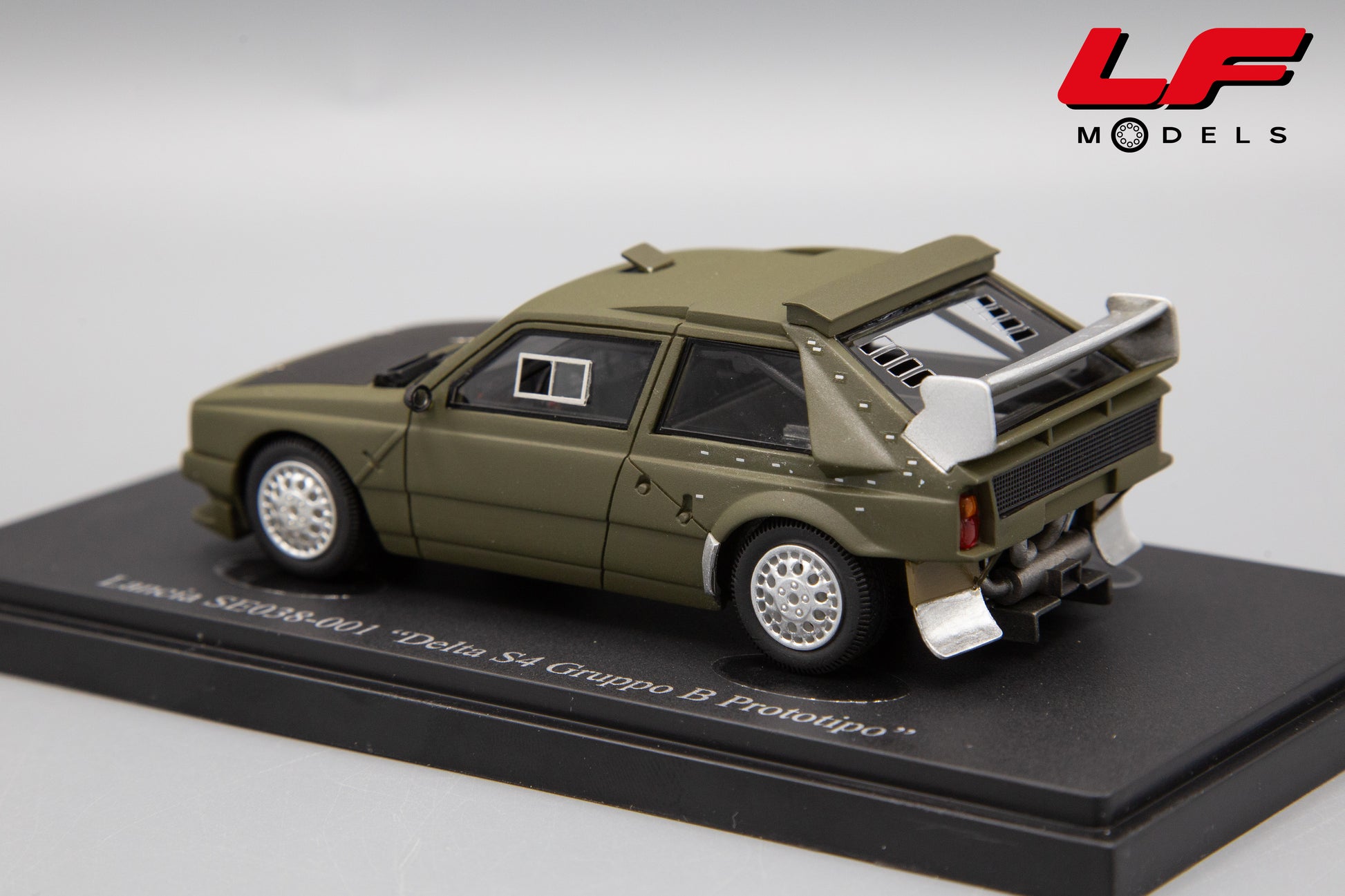 modellino lancia se038-001 delta s4 autocult 1:43 posteriore