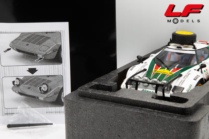 modellino lancia stratos rally 1:18 imballo