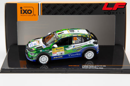 modellino lancia ypsilon rally barum ixo 1:43 RAM1009.22 vista laterale
