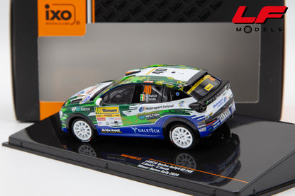 modellino lancia ypsilon rally barum ixo 1:43 RAM1009.22 vista posteriore