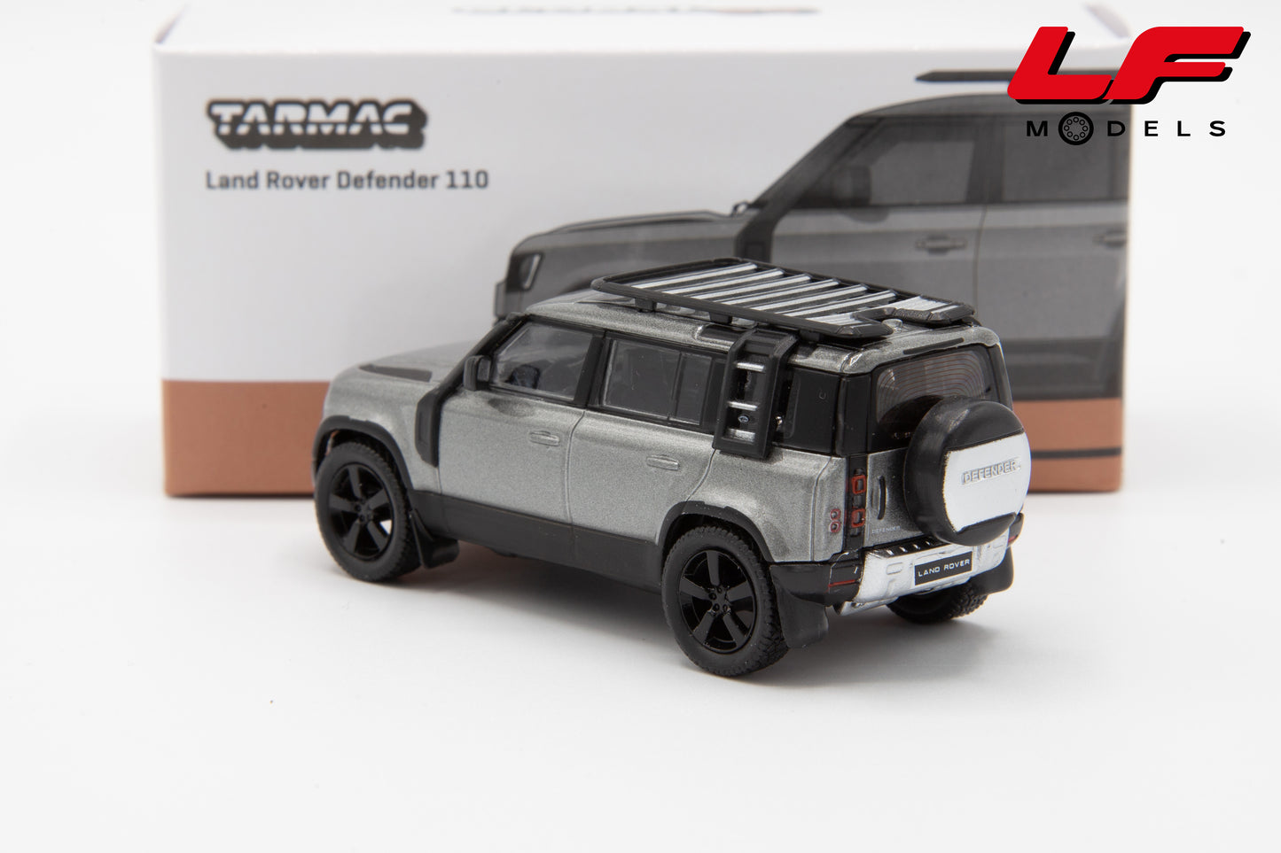 modellino land rover new defender tarmac 1:64 posteriore