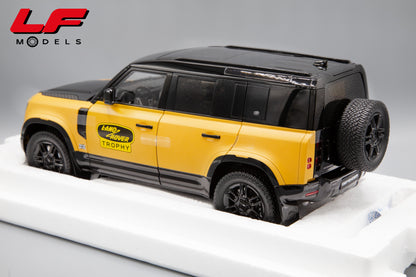modellino land rover defender 110 trophy almost real 1:18