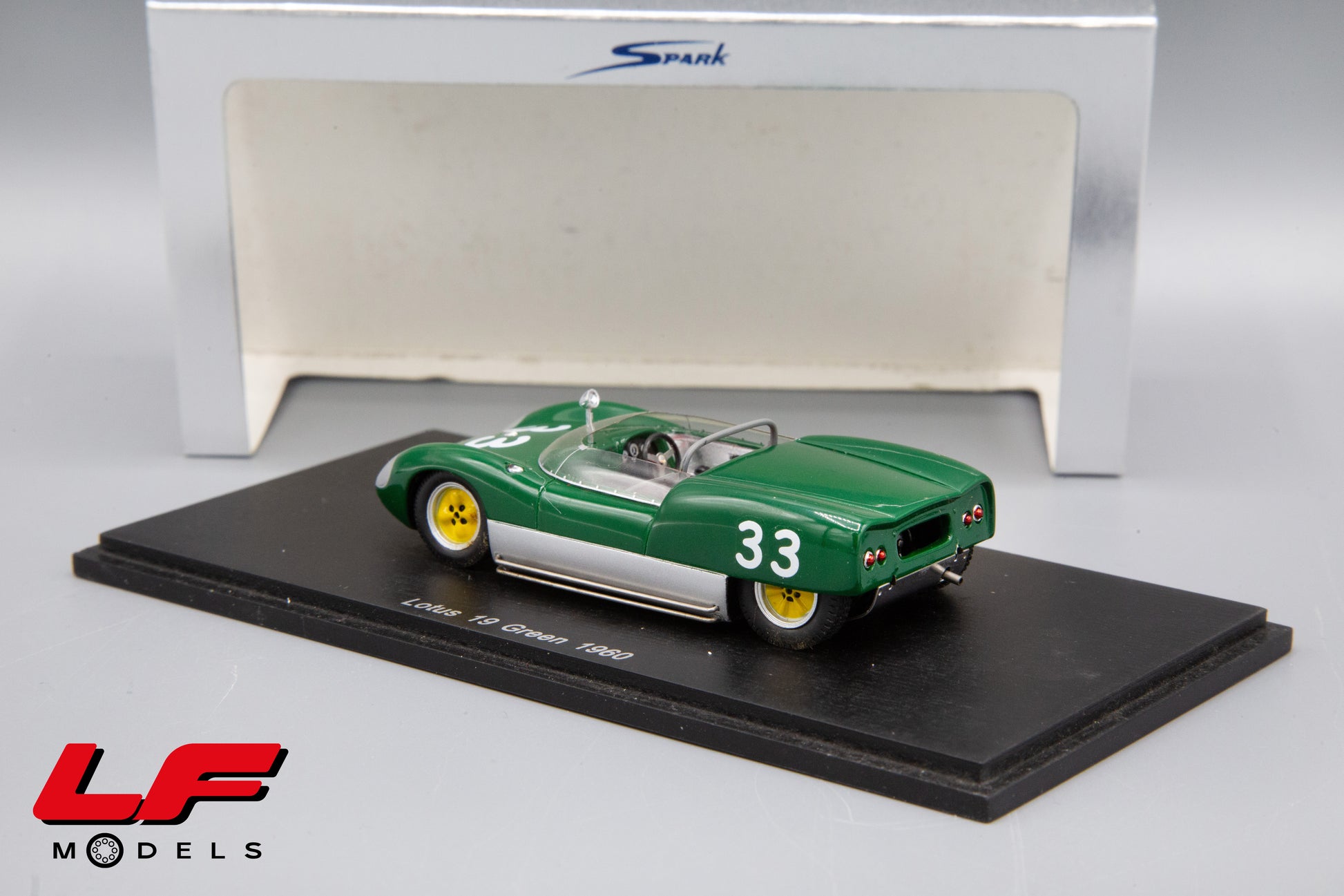 modellino lotus 19 spark 1:43 posteriore