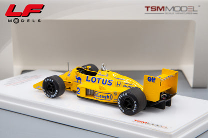 modellino lotus 99t tsm model 1:43 posteriore