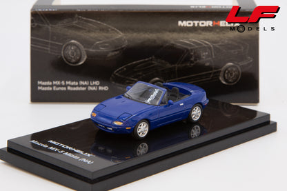 modellino mazda mx-5 miata motorhelix 1:64 M60202L vista frontale