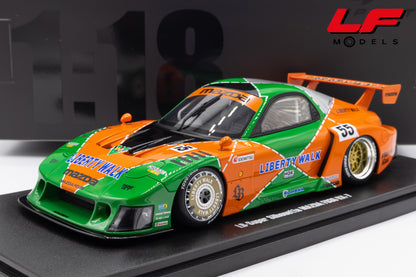 modellino mazda rx7 livrea 787b gt spirit 1:18 GT568 vista frontale