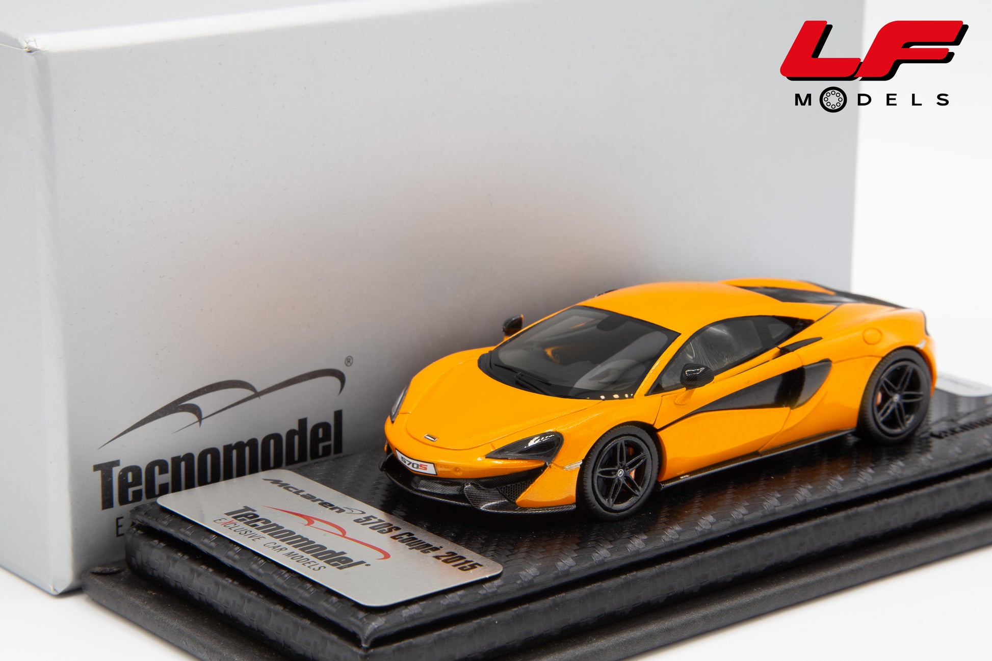 modellino mclaren 570s tecnomodel 1:43 frontale