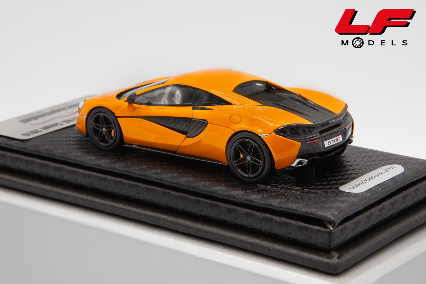 modellino mclaren 570s tecnomodel 1:43 posteriore