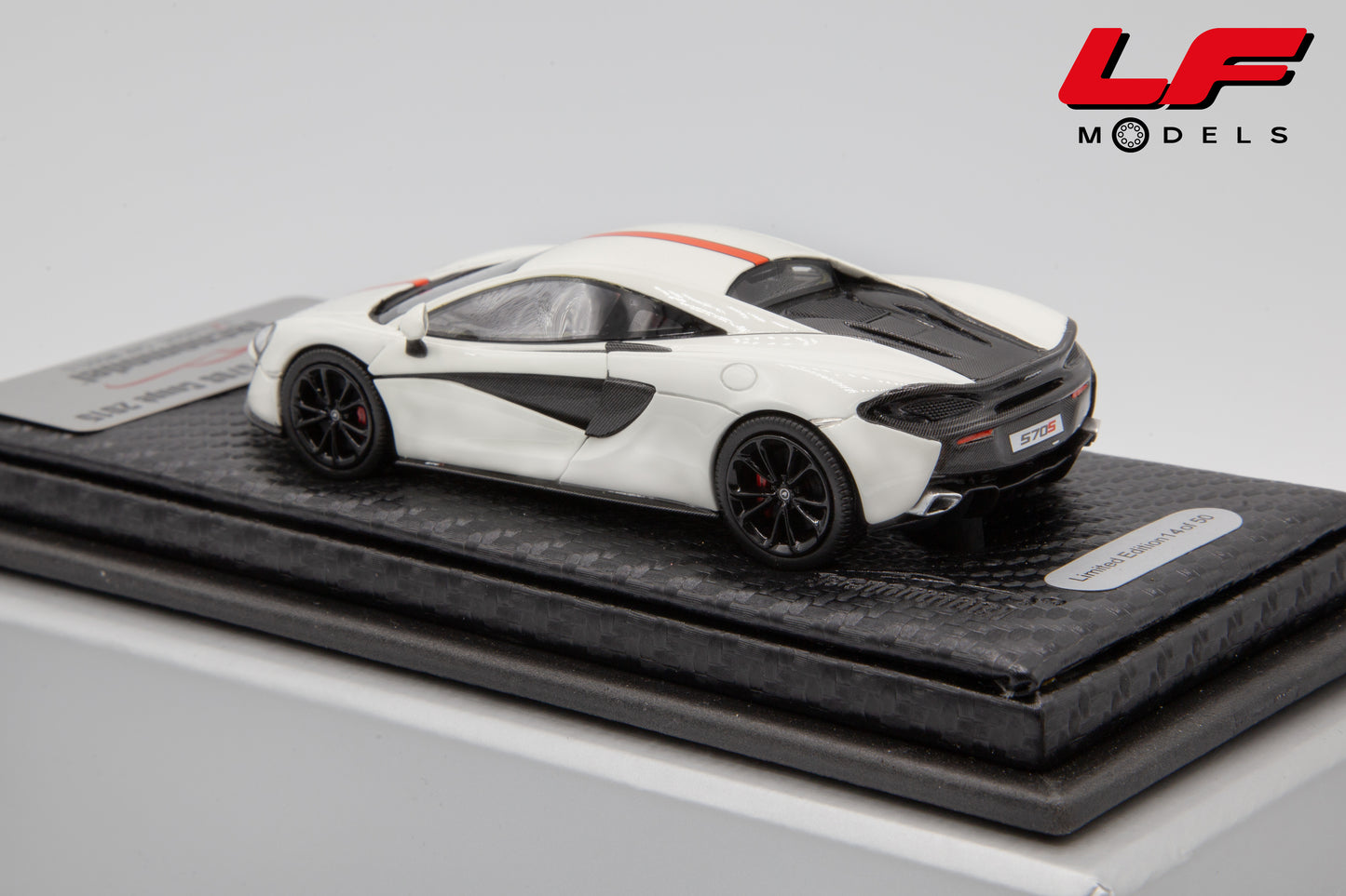 modellino mclaren 570s tecnomdoel 1:43 posteriore