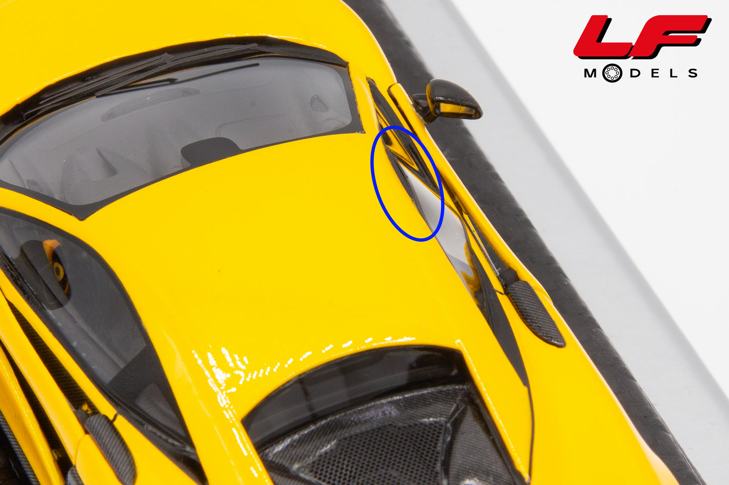 modellino mclaren 570s tecnomodel 1:43 difetto