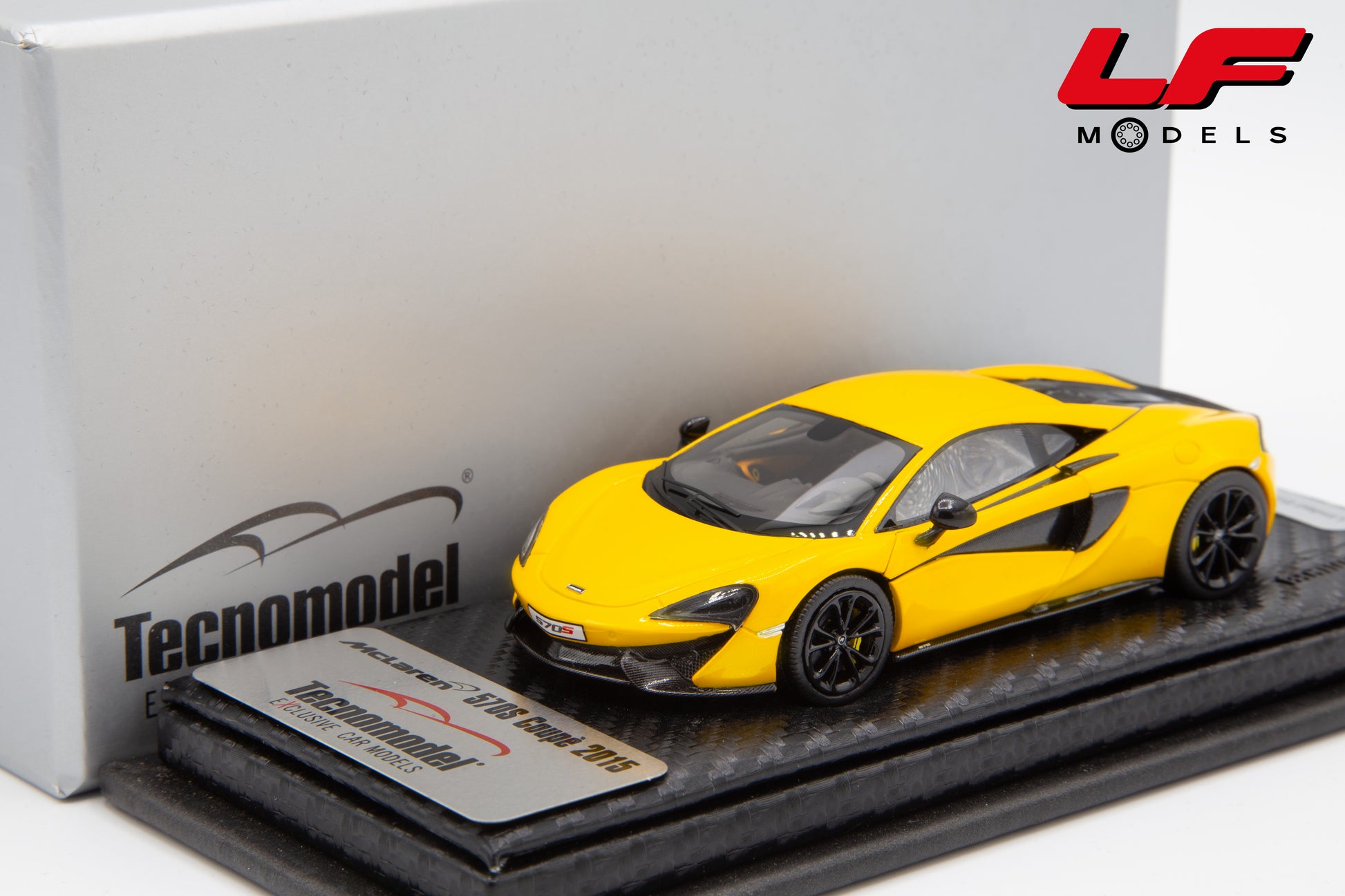 modellino mclaren 570s tecnomodel 1:43 frontale