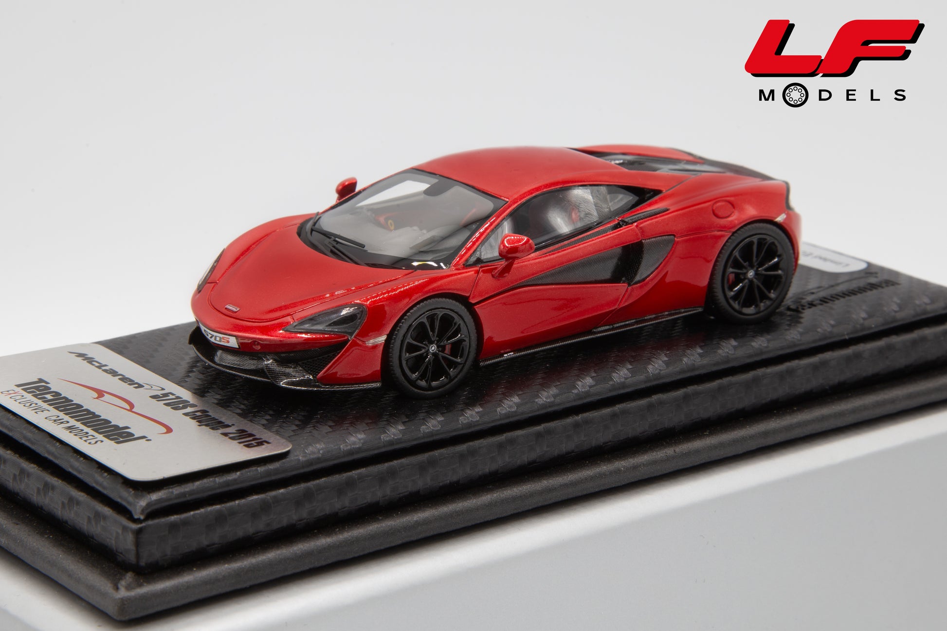 modellino mclaren 570s tecnomodel 1:43 frontale