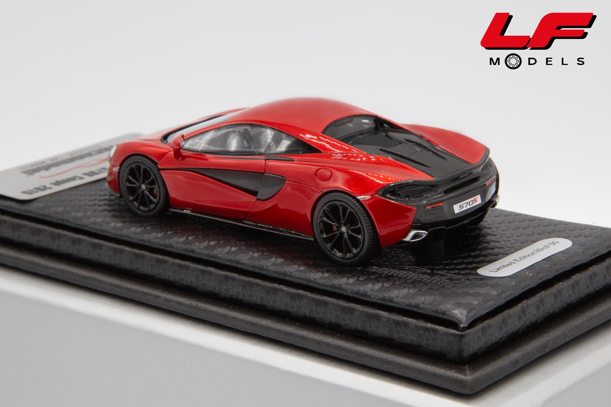 modellino mclaren 570s tecnomodel 1:43 posteriore