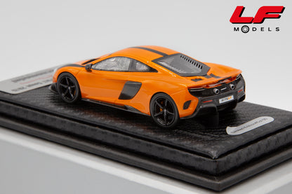 modellino mclaren 675lt tecnomodel 1:43 posteriore