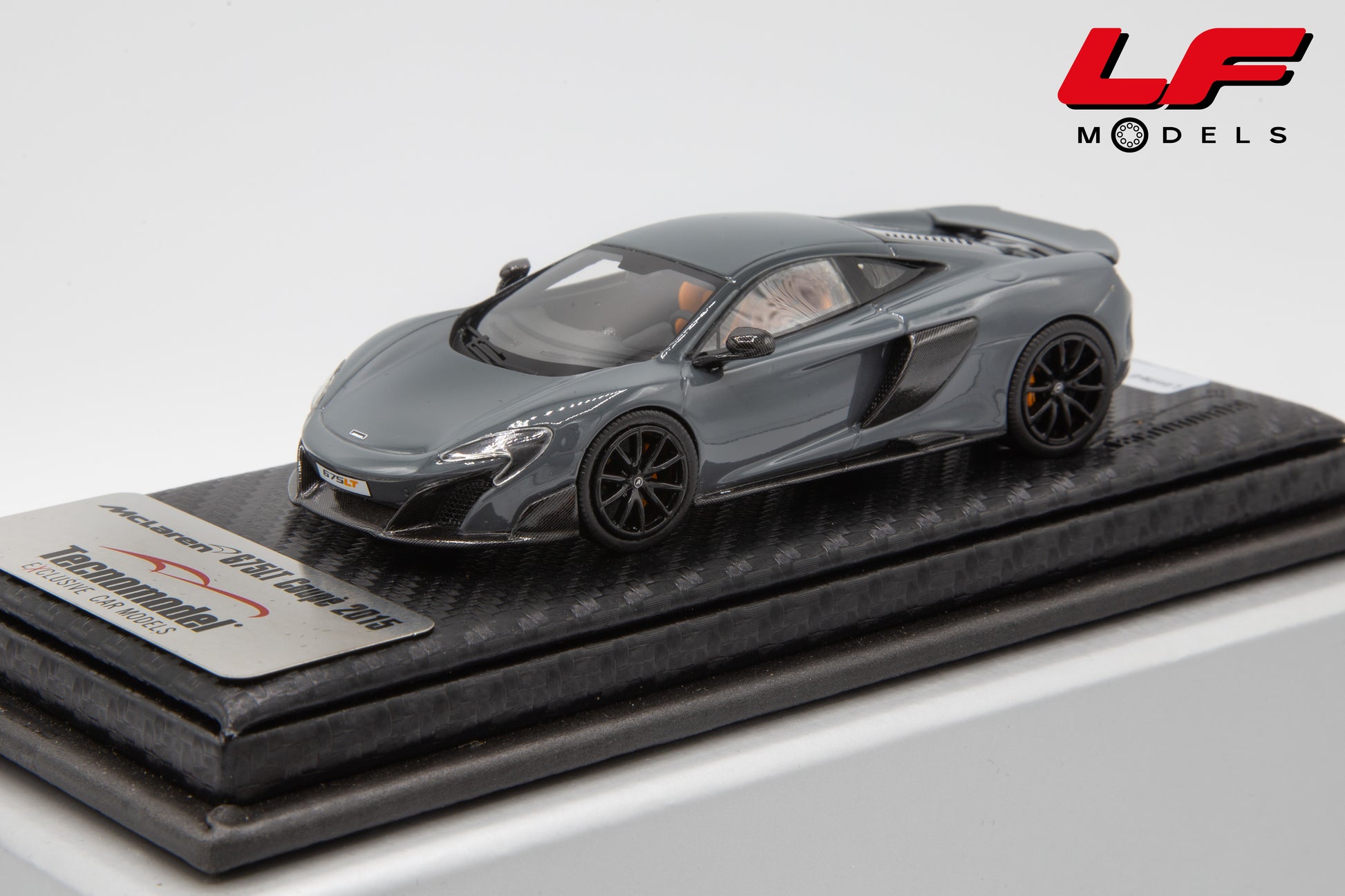 modellino mclaren 675lt tecnomodel 1:43 frontale