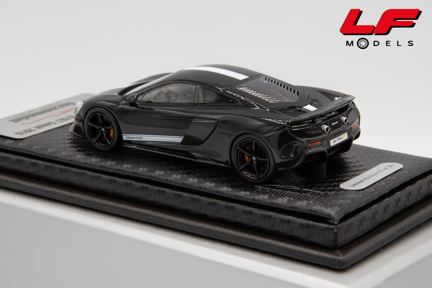 modellino mclaren 675lt tecnomodel 1:43 posteriore