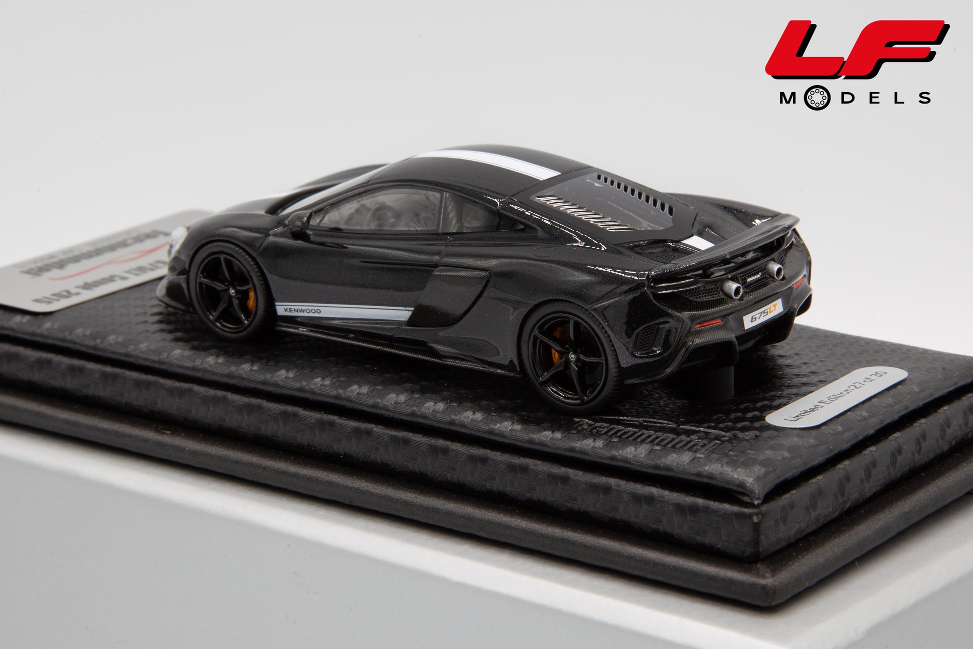 modellino mclaren 675lt tecnomodel 1:43 posteriore