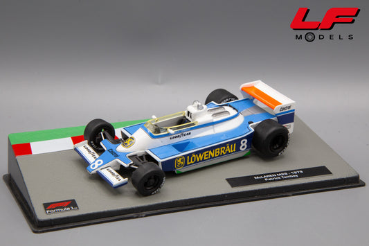 modellino mclaren m28 edicola 1:43 frontale