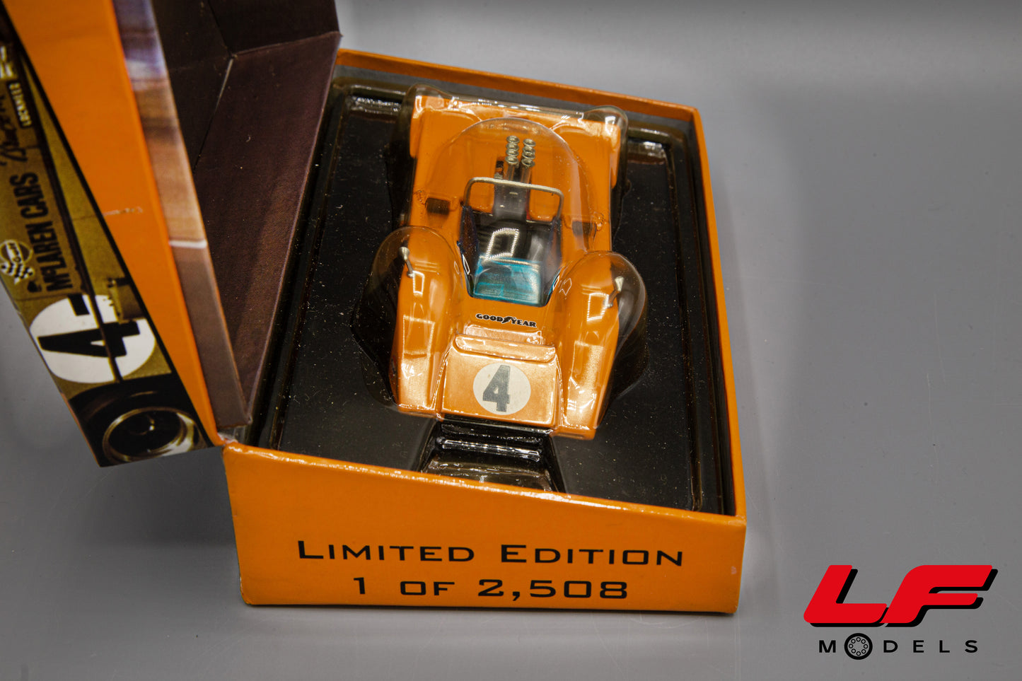 modellino mclaren m8a gmp 1:43 frontale