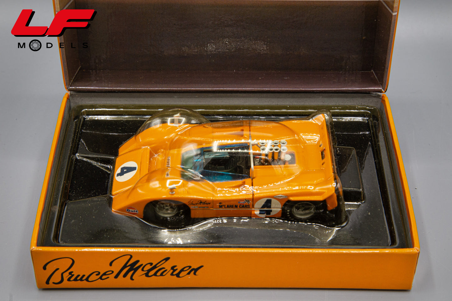 modellino mclaren m8a gmp 1:43 laterale