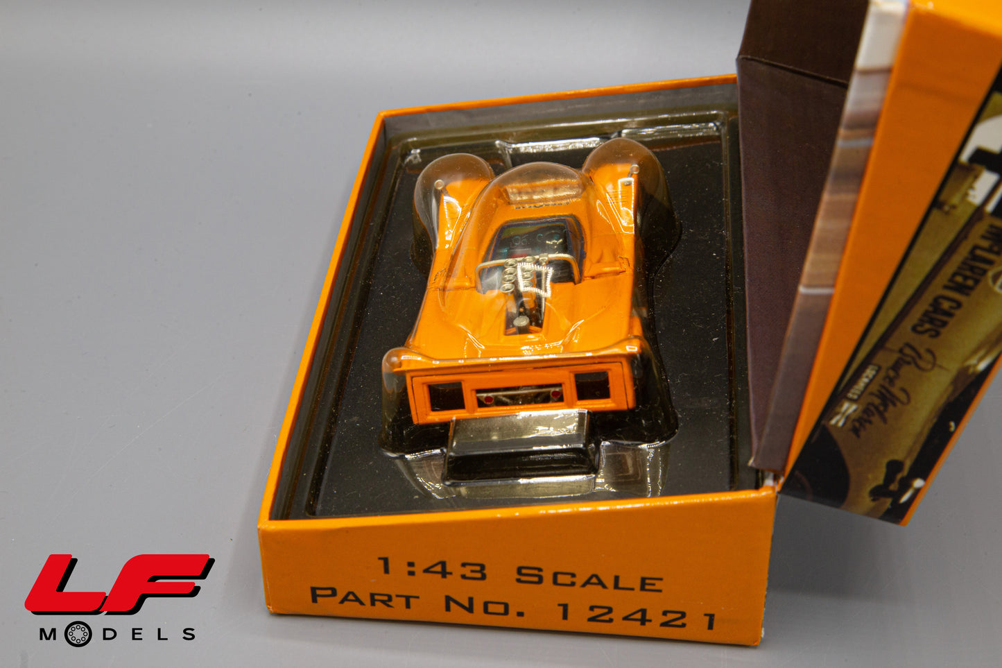 modellino mclaren m8a gmp 1:43 posteriore