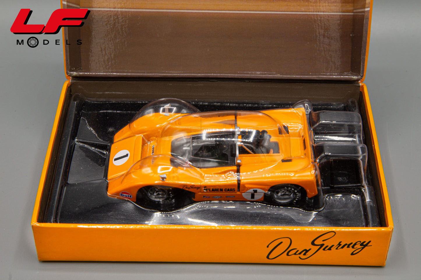 modellino mclaren m8b gmp 1:43 laterale