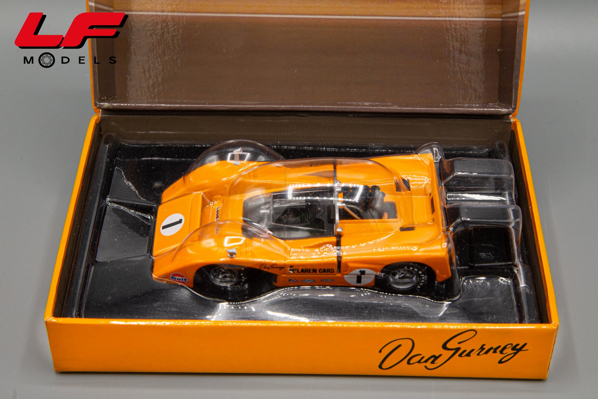 modellino mclaren m8b gmp 1:43 laterale