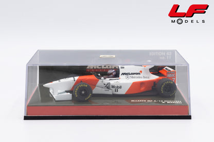modellino mclaren mp4/10 mansell minichamps 1:43 vista teca
