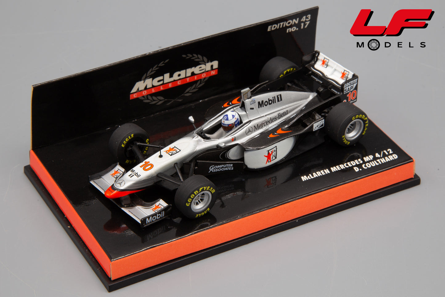 modellino mclaren mp4-12 minichamps 1:43