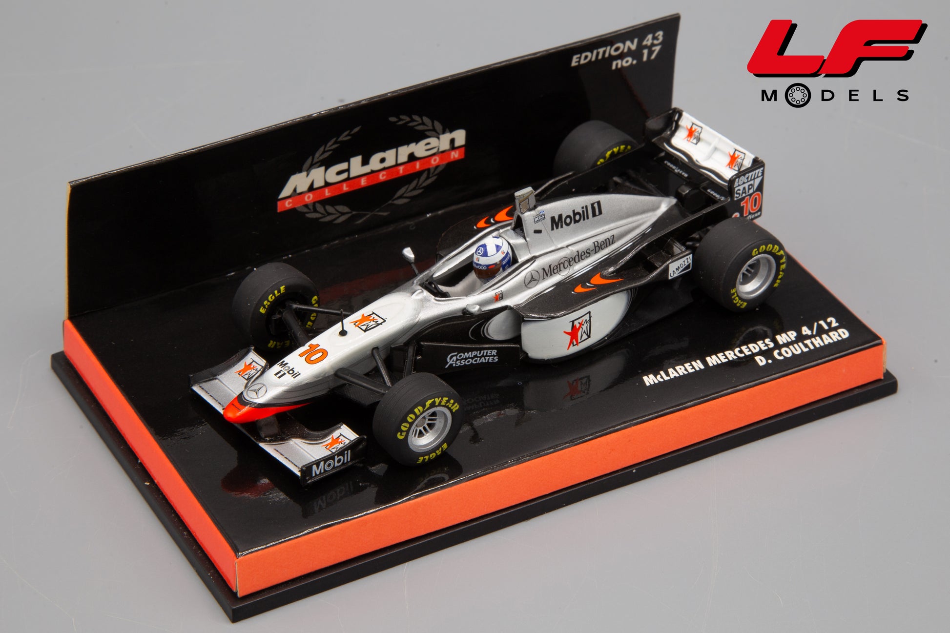 modellino mclaren mp4-12 minichamps 1:43